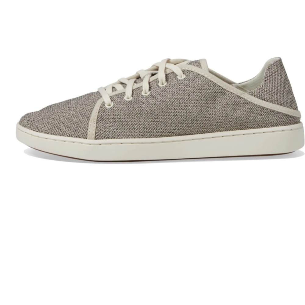 OluKai Women's Sneakers in Tan and Cream